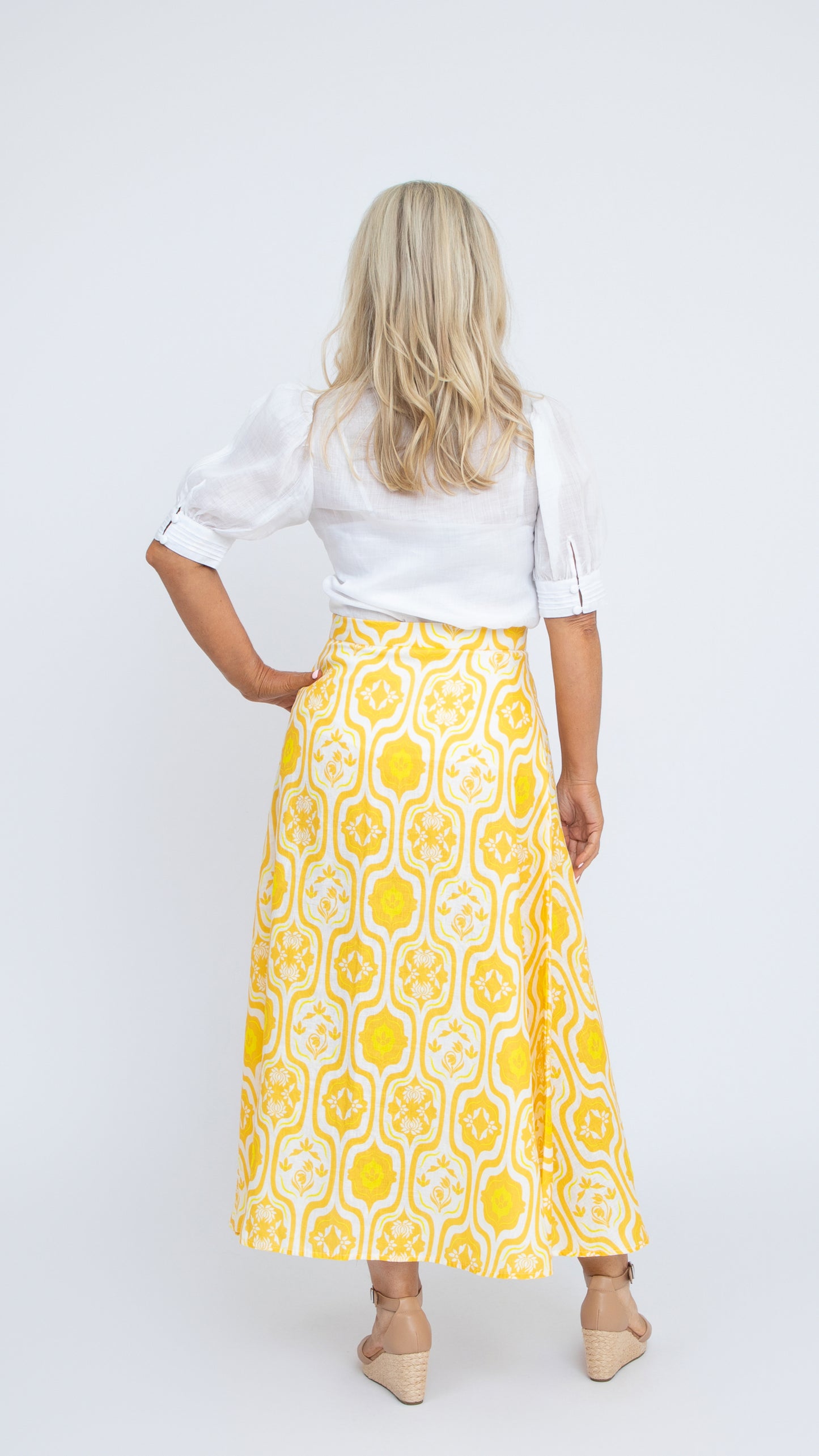 Pammy Linen Skirt