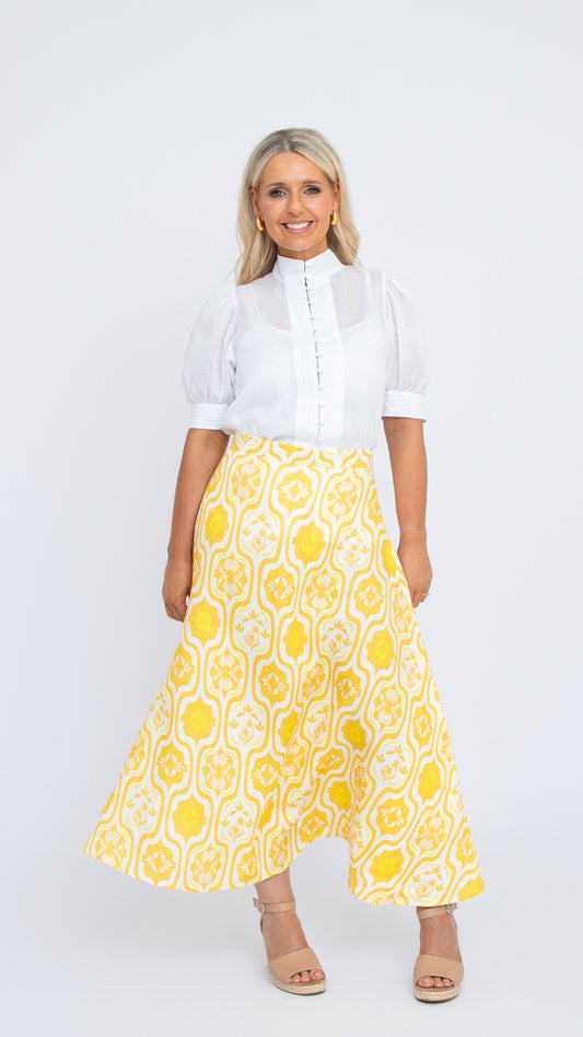 Pammy Linen Skirt
